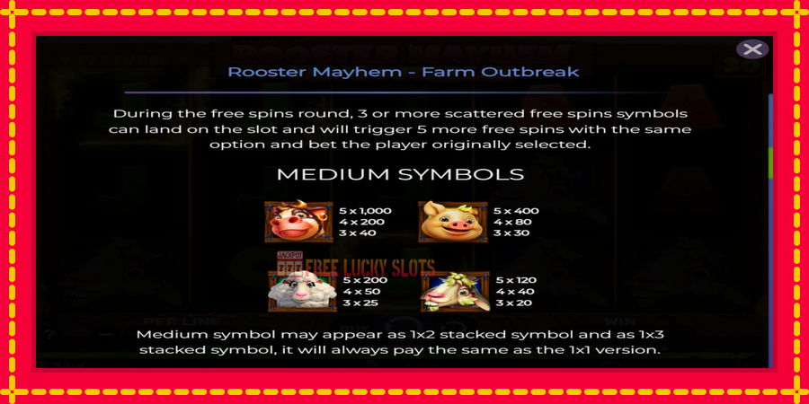 Rooster Mayhem Farm Outbreak: สล็อตแมชชีนพร้อมกราฟิกที่ทันสมัย, รูปภาพ 5