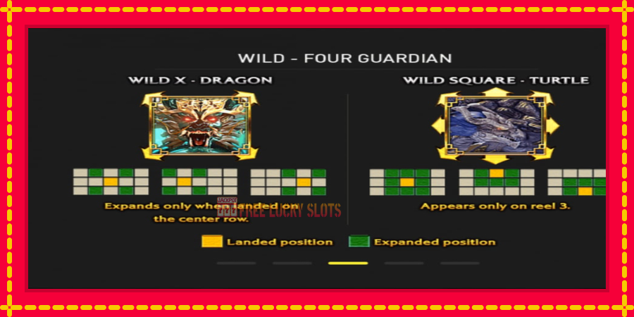 Four Guardians: สล็อตแมชชีนพร้อมกราฟิกที่ทันสมัย, รูปภาพ 6