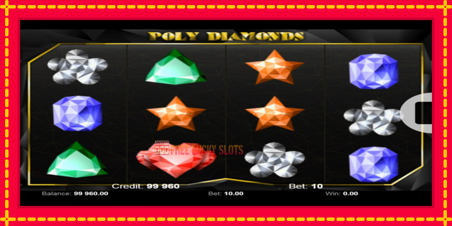 Poly Diamonds: สล็อตแมชชีนพร้อมกราฟิกที่ทันสมัย, รูปภาพ 2