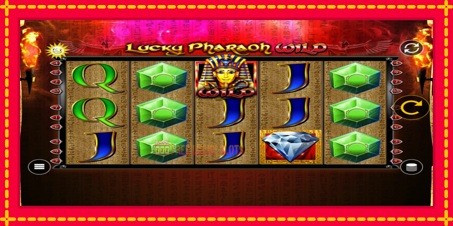 Lucky Pharaoh Wild: สล็อตแมชชีนพร้อมกราฟิกที่ทันสมัย, รูปภาพ 2