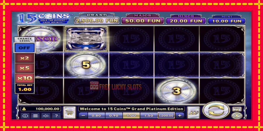 15 Coins Grand Platinum Edition: สล็อตแมชชีนพร้อมกราฟิกที่ทันสมัย, รูปภาพ 2