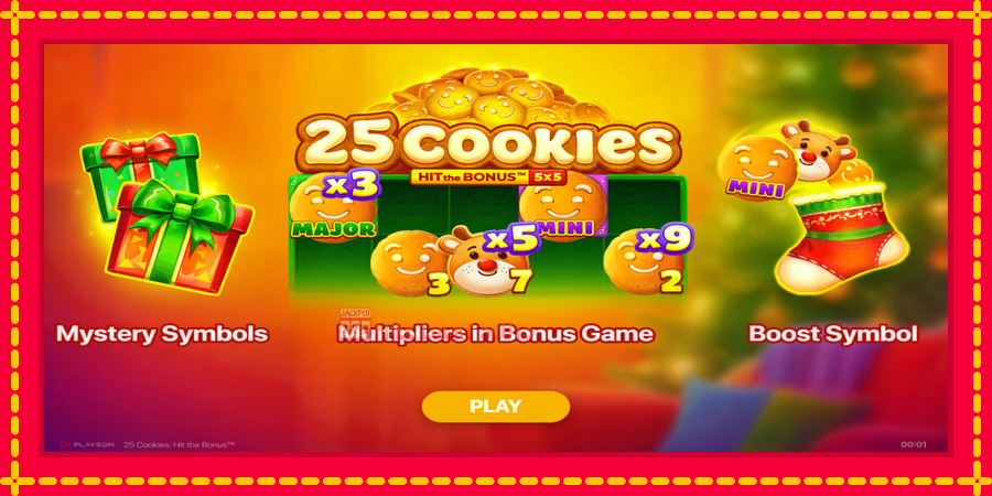 25 Cookies: Hit the Bonus: สล็อตแมชชีนพร้อมกราฟิกที่ทันสมัย, รูปภาพ 1