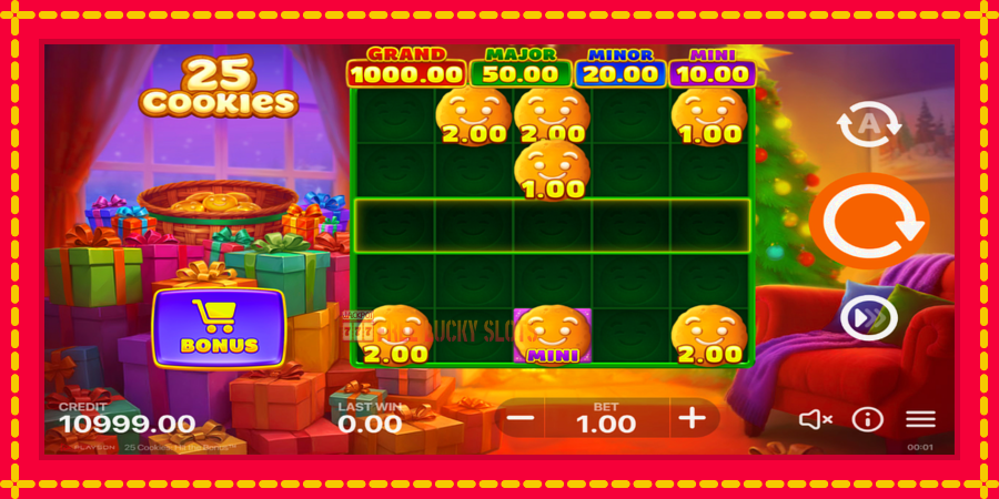 25 Cookies: Hit the Bonus: สล็อตแมชชีนพร้อมกราฟิกที่ทันสมัย, รูปภาพ 2