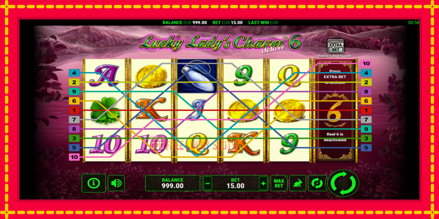 Lucky Ladys Charm Deluxe 6: สล็อตแมชชีนพร้อมกราฟิกที่ทันสมัย, รูปภาพ 1