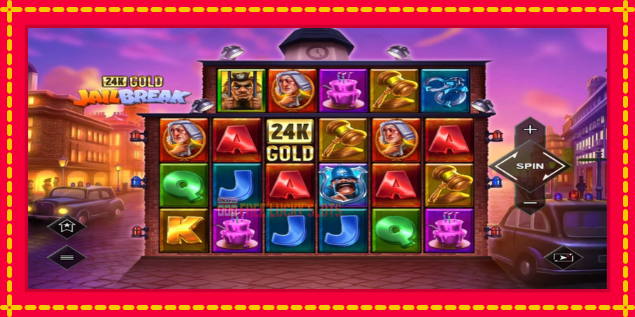 24K Gold JailBreak: สล็อตแมชชีนพร้อมกราฟิกที่ทันสมัย, รูปภาพ 1