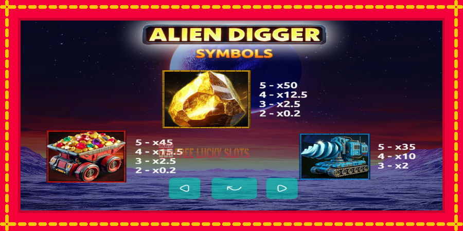 Alien Digger: สล็อตแมชชีนพร้อมกราฟิกที่ทันสมัย, รูปภาพ 3