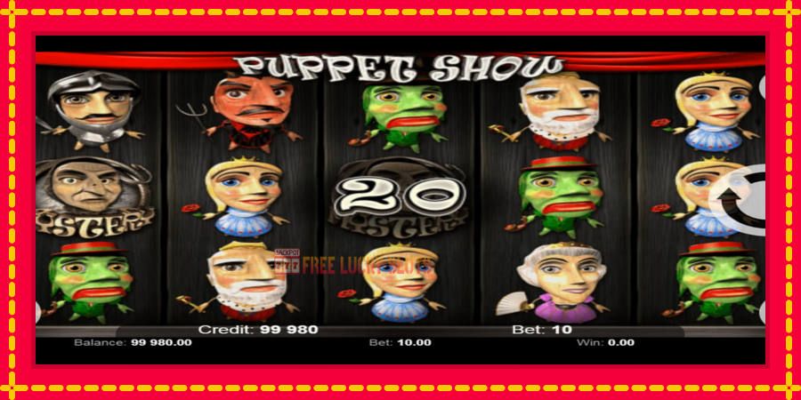 Puppet Show: สล็อตแมชชีนพร้อมกราฟิกที่ทันสมัย, รูปภาพ 4