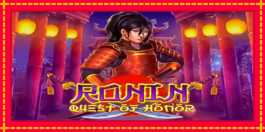 Ronin - Quest of Honor: สล็อตแมชชีนพร้อมกราฟิกที่ทันสมัย, รูปภาพ 1