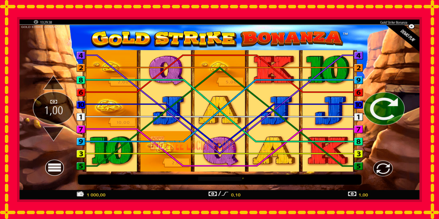 Gold Strike Bonanza: สล็อตแมชชีนพร้อมกราฟิกที่ทันสมัย, รูปภาพ 1