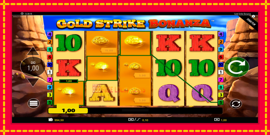 Gold Strike Bonanza: สล็อตแมชชีนพร้อมกราฟิกที่ทันสมัย, รูปภาพ 3