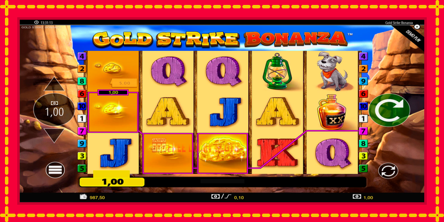 Gold Strike Bonanza: สล็อตแมชชีนพร้อมกราฟิกที่ทันสมัย, รูปภาพ 5