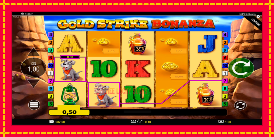 Gold Strike Bonanza: สล็อตแมชชีนพร้อมกราฟิกที่ทันสมัย, รูปภาพ 6