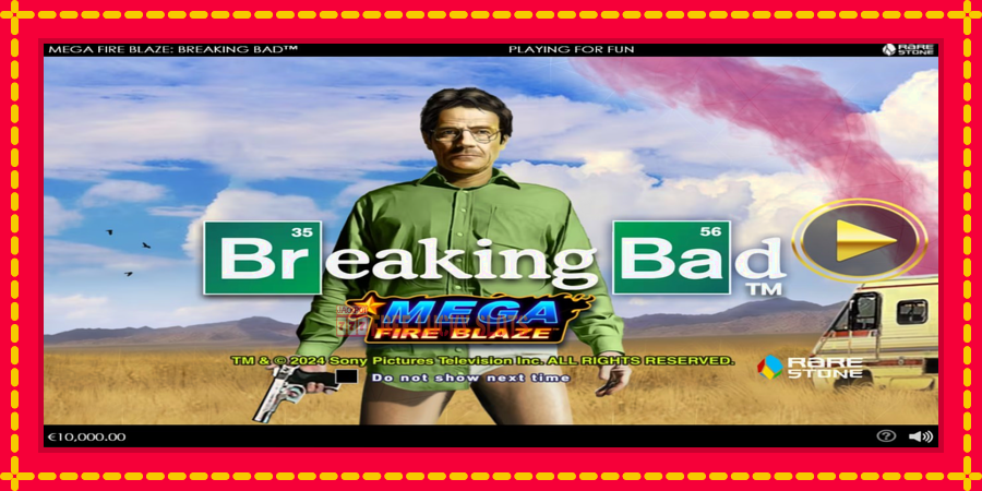 Mega Fire Blaze: Breaking Bad: สล็อตแมชชีนพร้อมกราฟิกที่ทันสมัย, รูปภาพ 1