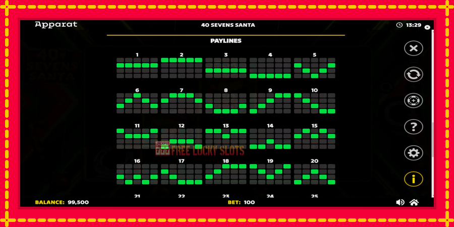 40 Sevens Santa: สล็อตแมชชีนพร้อมกราฟิกที่ทันสมัย, รูปภาพ 7