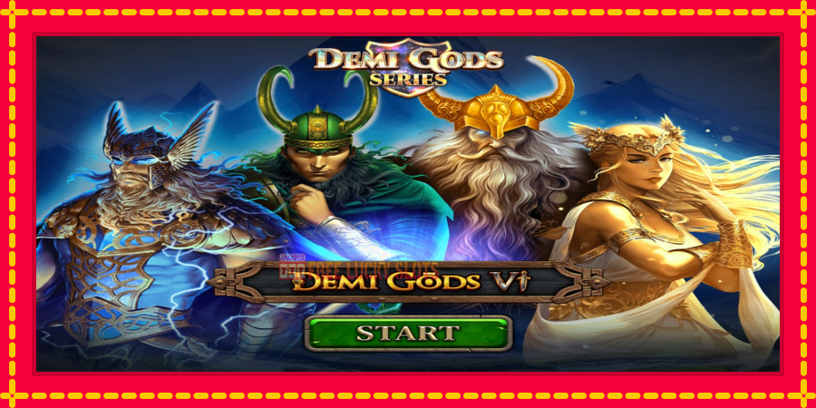 Demi Gods 6: สล็อตแมชชีนพร้อมกราฟิกที่ทันสมัย, รูปภาพ 1