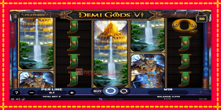 Demi Gods 6: สล็อตแมชชีนพร้อมกราฟิกที่ทันสมัย, รูปภาพ 2