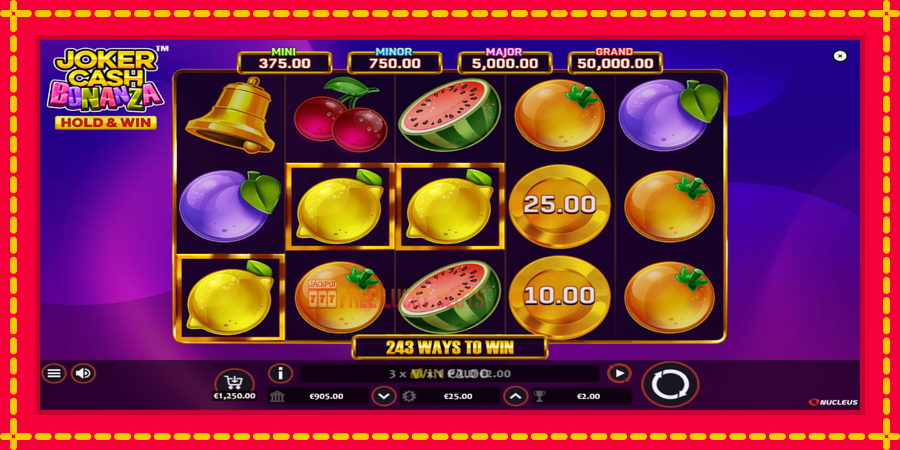 Joker Cash Bonanza - Hold & Win: สล็อตแมชชีนพร้อมกราฟิกที่ทันสมัย, รูปภาพ 3