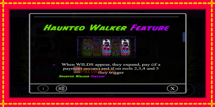 Haunted Walker 2: สล็อตแมชชีนพร้อมกราฟิกที่ทันสมัย, รูปภาพ 5