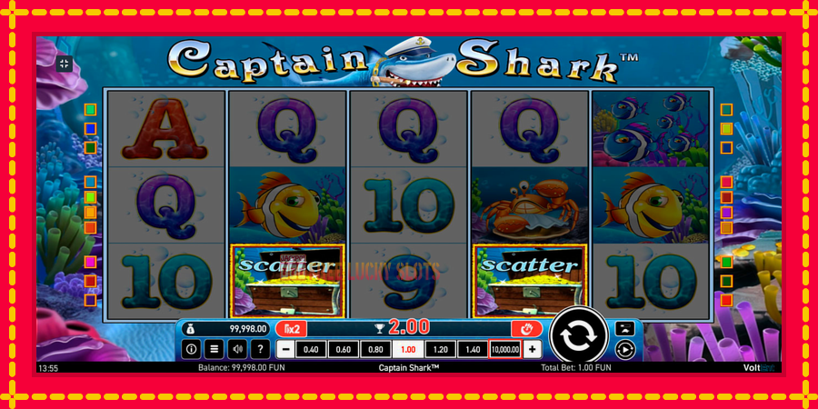 Captain Shark: สล็อตแมชชีนพร้อมกราฟิกที่ทันสมัย, รูปภาพ 2