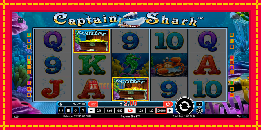 Captain Shark: สล็อตแมชชีนพร้อมกราฟิกที่ทันสมัย, รูปภาพ 4