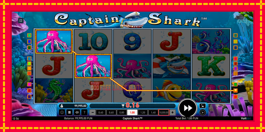 Captain Shark: สล็อตแมชชีนพร้อมกราฟิกที่ทันสมัย, รูปภาพ 6