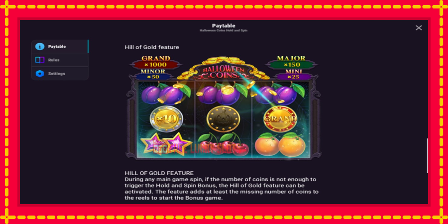 Halloween Coins Hold and Spin: สล็อตแมชชีนพร้อมกราฟิกที่ทันสมัย, รูปภาพ 5