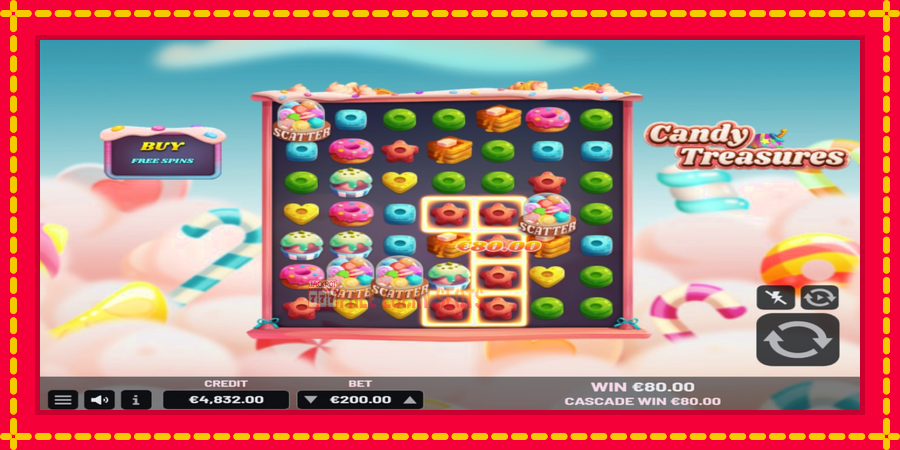 Candy Treasures: สล็อตแมชชีนพร้อมกราฟิกที่ทันสมัย, รูปภาพ 3