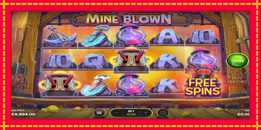 Mine Blown: สล็อตแมชชีนพร้อมกราฟิกที่ทันสมัย, รูปภาพ 2