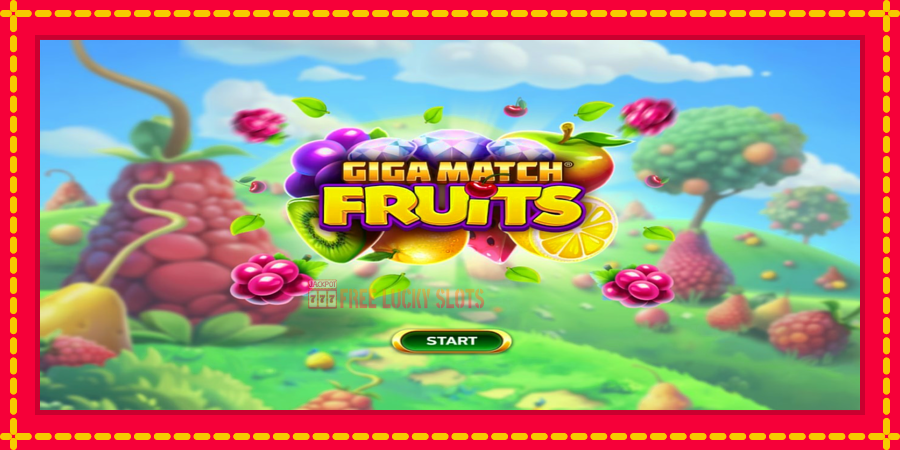 Giga Match Fruits: สล็อตแมชชีนพร้อมกราฟิกที่ทันสมัย, รูปภาพ 1