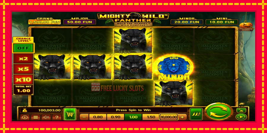 Mighty Wild: Panther Grand Gold Edition Halloween Jackpots: สล็อตแมชชีนพร้อมกราฟิกที่ทันสมัย, รูปภาพ 2