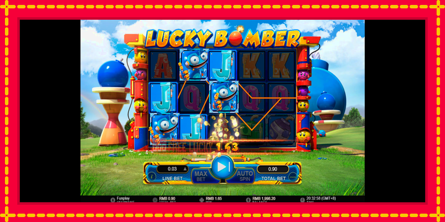 Lucky Bomber: สล็อตแมชชีนพร้อมกราฟิกที่ทันสมัย, รูปภาพ 2