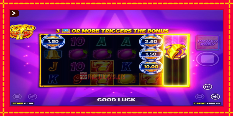 Gold Strike II Rapid Fire Jackpots: สล็อตแมชชีนพร้อมกราฟิกที่ทันสมัย, รูปภาพ 4