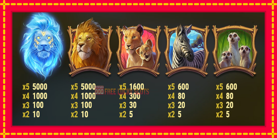 Lion Saga Odyssey: สล็อตแมชชีนพร้อมกราฟิกที่ทันสมัย, รูปภาพ 5