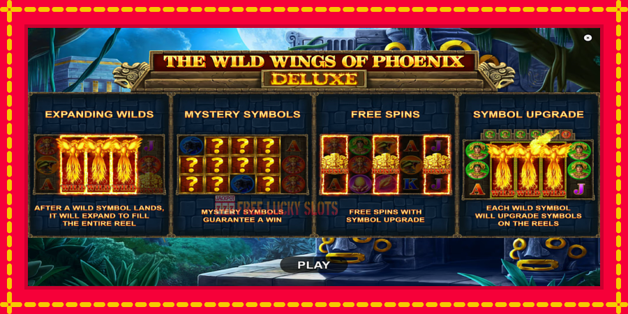 The Wild Wings of Phoenix Deluxe: สล็อตแมชชีนพร้อมกราฟิกที่ทันสมัย, รูปภาพ 1