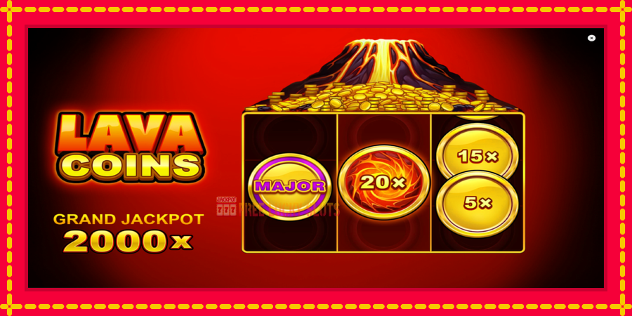 Lava Coins: สล็อตแมชชีนพร้อมกราฟิกที่ทันสมัย, รูปภาพ 1