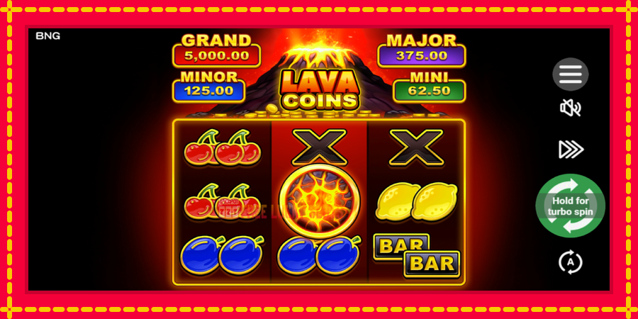 Lava Coins: สล็อตแมชชีนพร้อมกราฟิกที่ทันสมัย, รูปภาพ 2