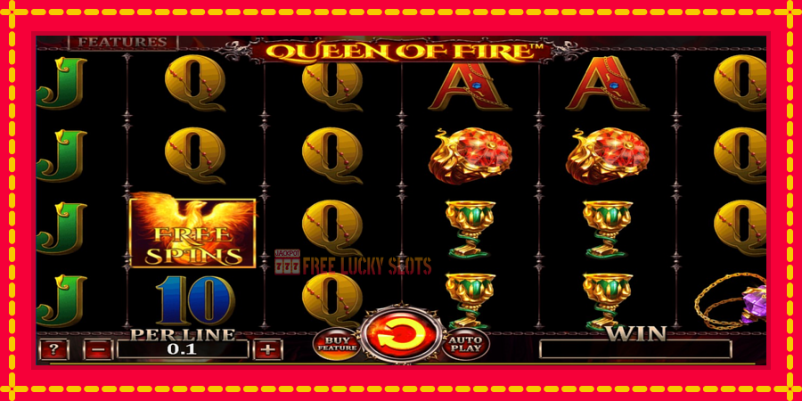 Queen Of Fire - Expanded Edition: สล็อตแมชชีนพร้อมกราฟิกที่ทันสมัย, รูปภาพ 2