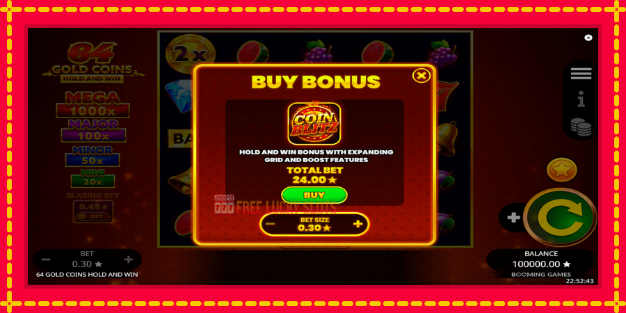 64 Gold Coins Hold and Win: สล็อตแมชชีนพร้อมกราฟิกที่ทันสมัย, รูปภาพ 5