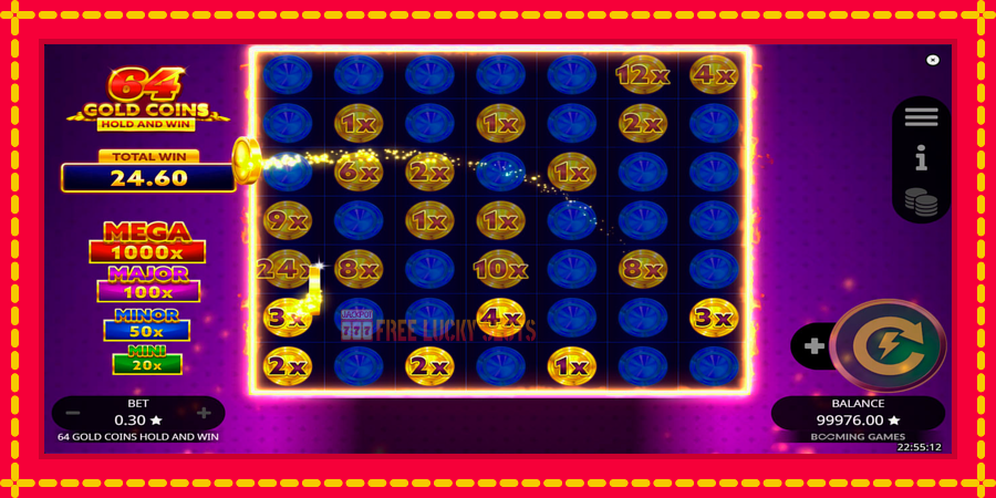 64 Gold Coins Hold and Win: สล็อตแมชชีนพร้อมกราฟิกที่ทันสมัย, รูปภาพ 6