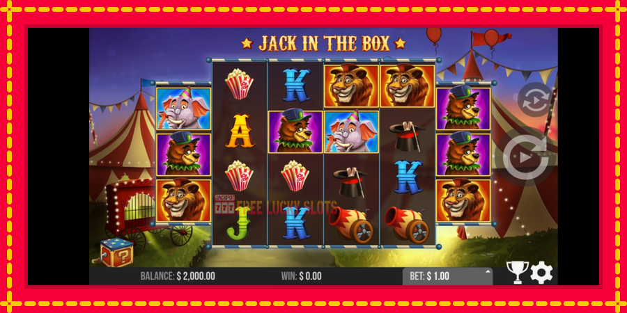 Jack in the Box: สล็อตแมชชีนพร้อมกราฟิกที่ทันสมัย, รูปภาพ 2