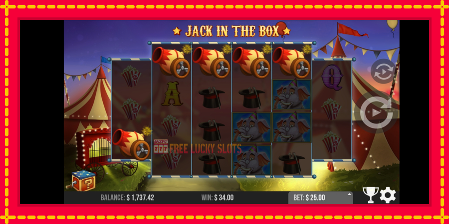 Jack in the Box: สล็อตแมชชีนพร้อมกราฟิกที่ทันสมัย, รูปภาพ 4