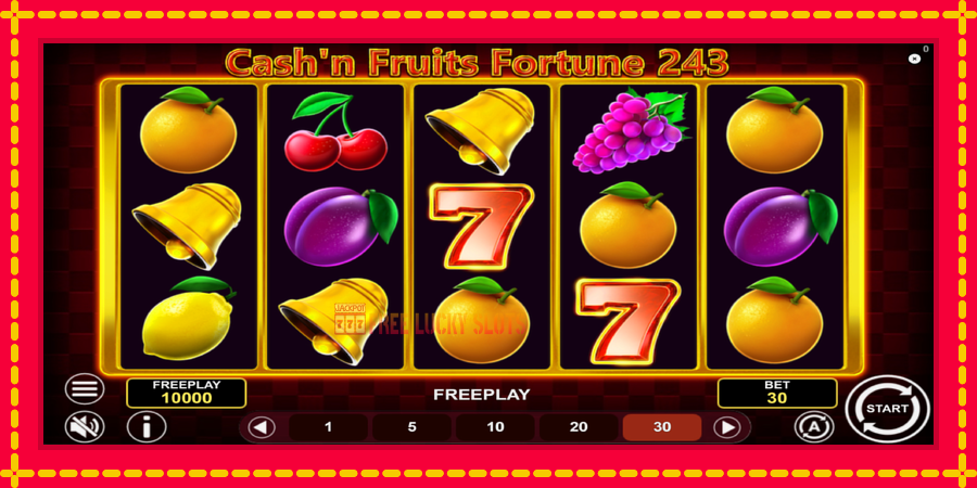 Cashn Fruits Fortune 243: สล็อตแมชชีนพร้อมกราฟิกที่ทันสมัย, รูปภาพ 2