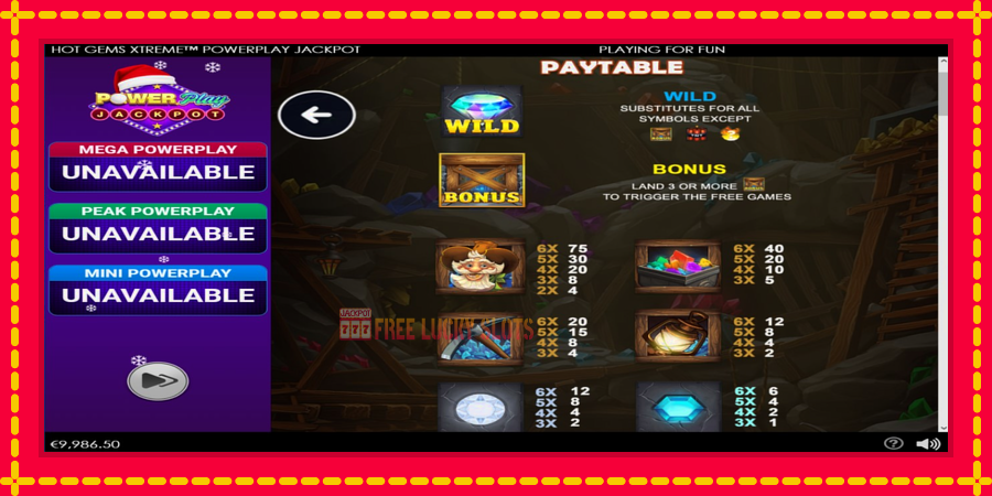 Hot Gems Xtreme PowerPlay Jackpot: สล็อตแมชชีนพร้อมกราฟิกที่ทันสมัย, รูปภาพ 4