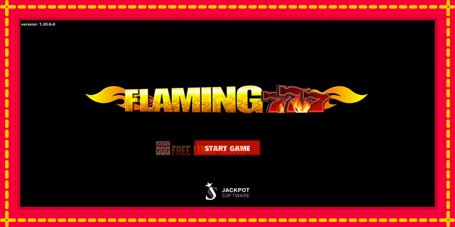 Flaming 777: สล็อตแมชชีนพร้อมกราฟิกที่ทันสมัย, รูปภาพ 1