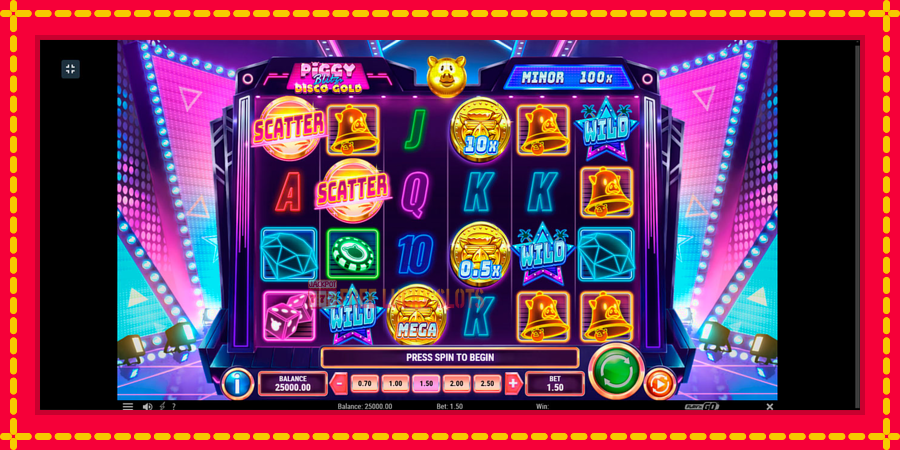 Piggy Blitz Disco Gold: สล็อตแมชชีนพร้อมกราฟิกที่ทันสมัย, รูปภาพ 1