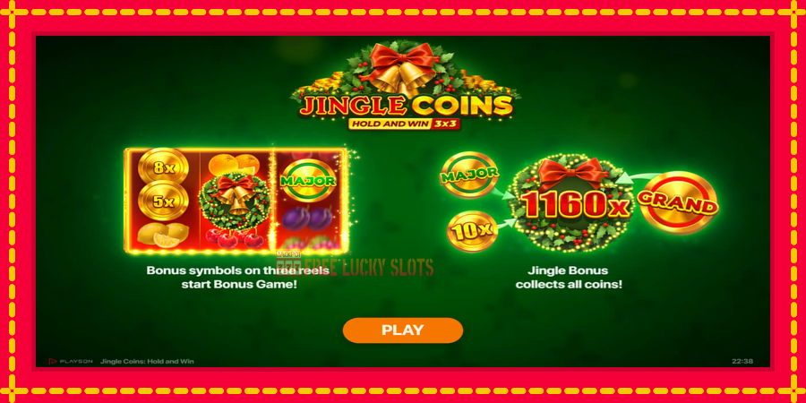 Jingle Coins: สล็อตแมชชีนพร้อมกราฟิกที่ทันสมัย, รูปภาพ 1