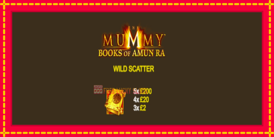 The Mummy Books of Amun Ra: สล็อตแมชชีนพร้อมกราฟิกที่ทันสมัย, รูปภาพ 5