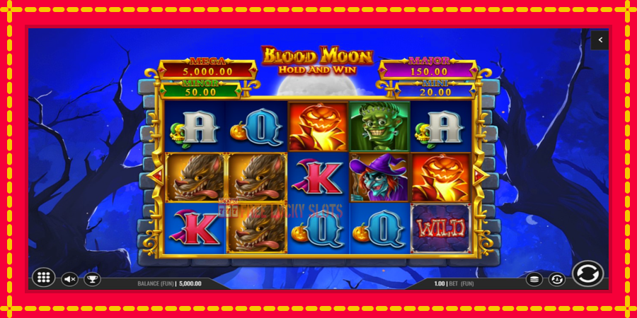 Blood Moon Hold and Win: สล็อตแมชชีนพร้อมกราฟิกที่ทันสมัย, รูปภาพ 1