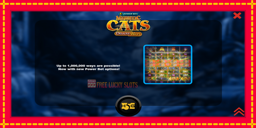 Majestic Cats DeluxeWays: สล็อตแมชชีนพร้อมกราฟิกที่ทันสมัย, รูปภาพ 1