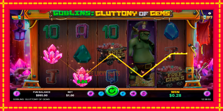 Goblins Gluttony of Gems: สล็อตแมชชีนพร้อมกราฟิกที่ทันสมัย, รูปภาพ 3